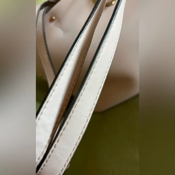 Michael Kors $558 EUC Blush Pink Manhattan Studded Shopper Tote bag EUC - Picture 4 of 8